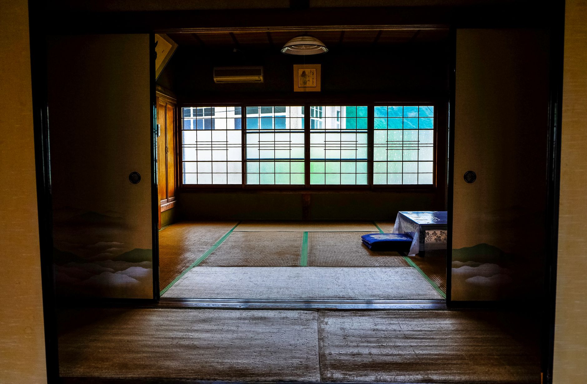 Traditional Japanese wooden tea pavilion